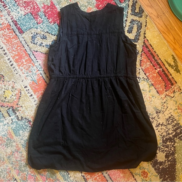 Old navy black button down shirt dress women’s size XXL - Picture 6 of 7